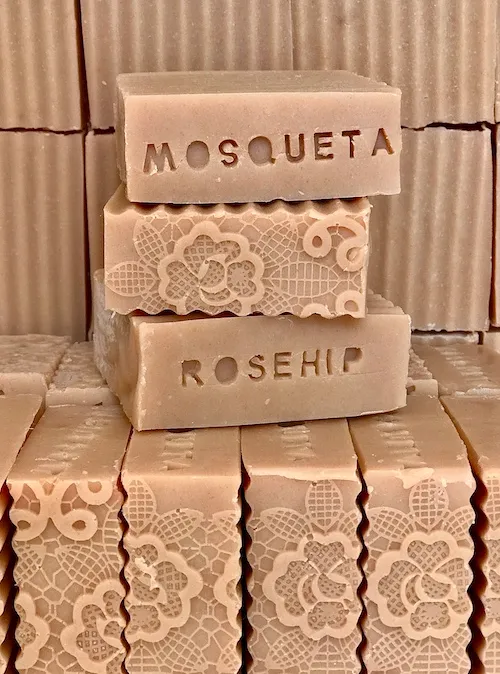 Jabón de rosa mosqueta